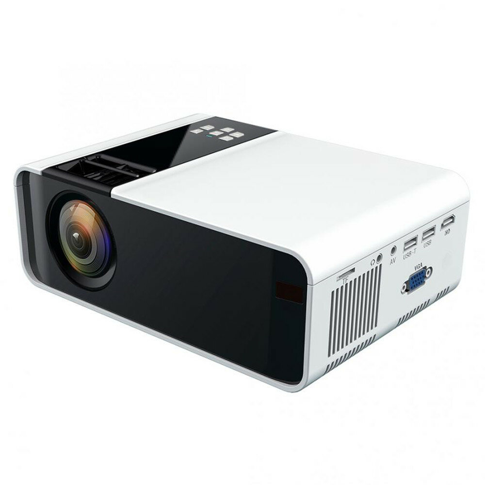 W10 LCD Projector 2800 Lumens 720P Android WiFi Bluetooth Projector 3D Video Movie Mini Portable Home Theater
