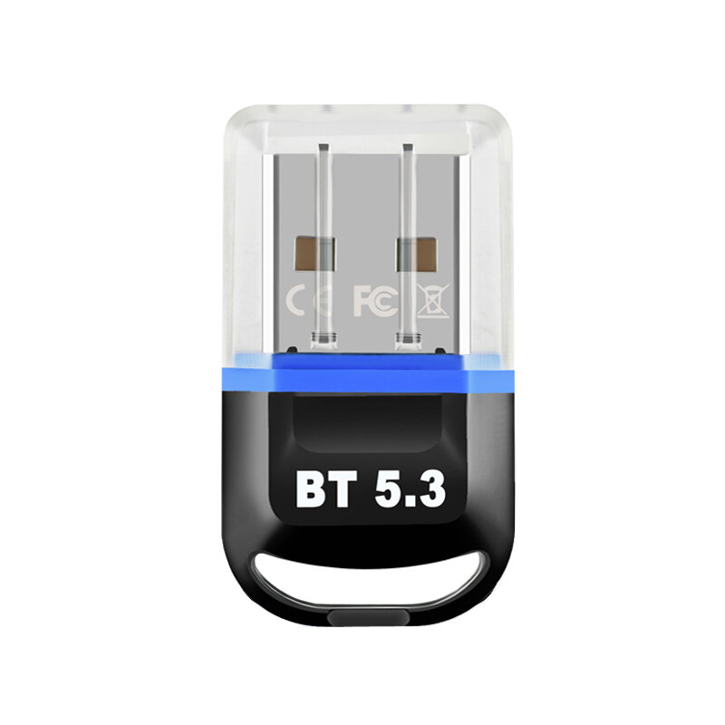 Draadloze USB bluetooth 5.3 Adapter Dongle voor PC Luidspreker Draadloze muis Toetsenbord Muziek Aud