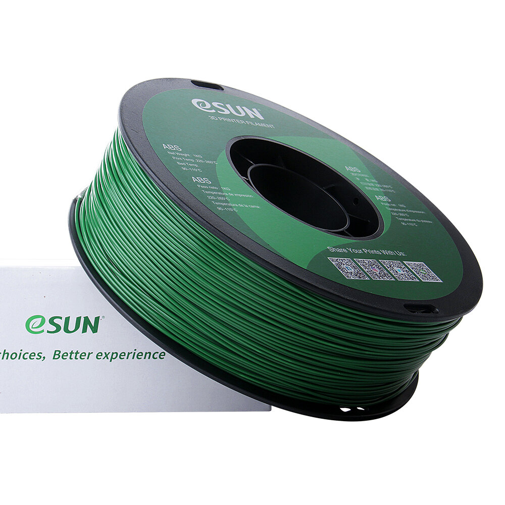 

eSUN® ABS 1KG 3D Printing Filament 1.75mm ABS 3D Printer Filament Vacuum Packaging 1KG 2.2 LBS Spool 3D Printing Materia