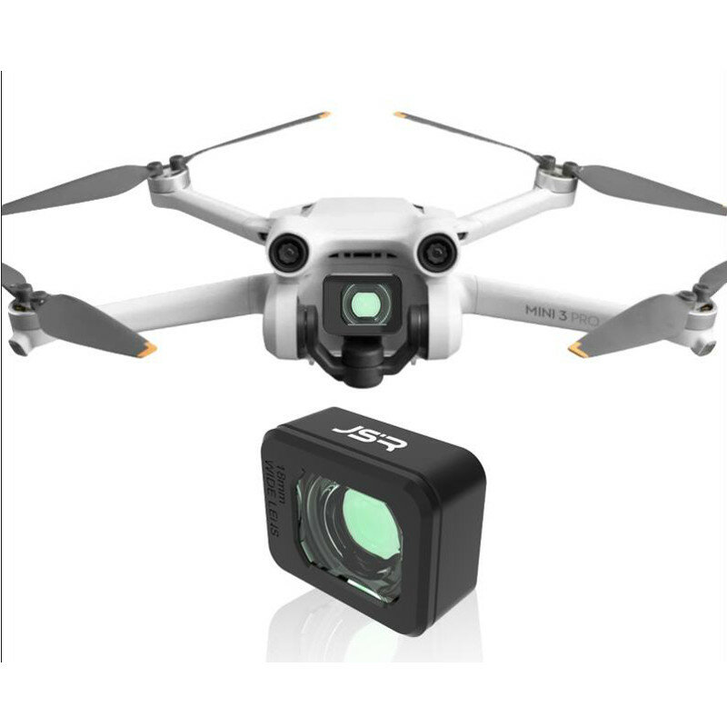 JUNISTAR Camera Lens Groothoek 18mm Augmented HD Filter voor DJI MINI 3 PRO RC Drone Quadcopter