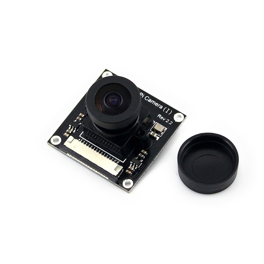 Raspberry Pi-camera I Type OV5647-5 miljoen pixels Ondersteunt instelbare focus met fisheye-lens