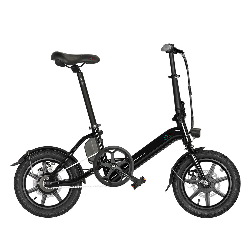 [SHIP TO UK] FIIDO D3 PRO 36V 250W 7.5Ah 14 Inches Folding Moped Electric Bicycle 25km/h Max 60KM Mileage 120Kg Max Load