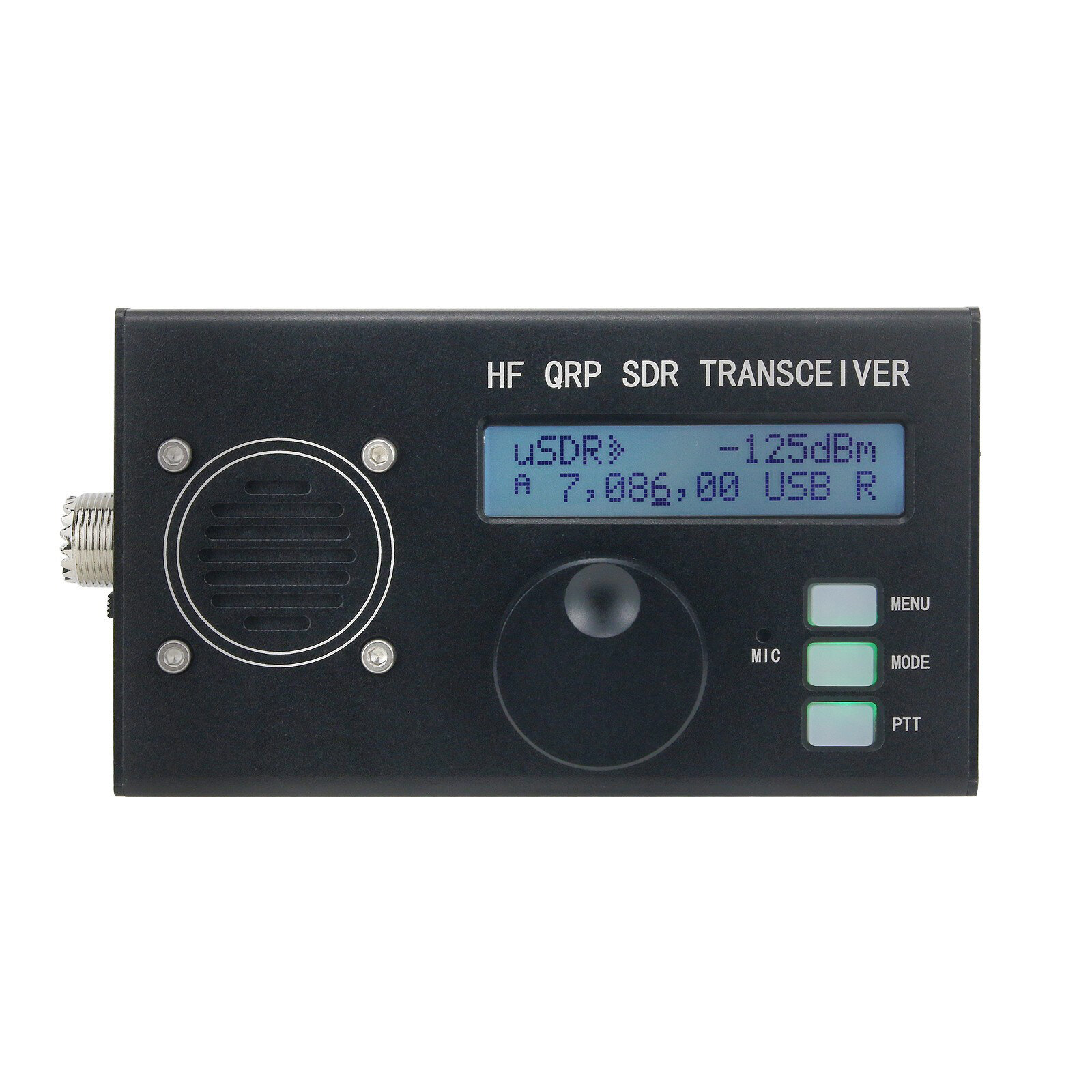 Portable uSDX 8 Band SDR All Mode Transceiver USB, LSB, CW, AM, FM HF SSB QRP Transceiver QCX-SSB wi