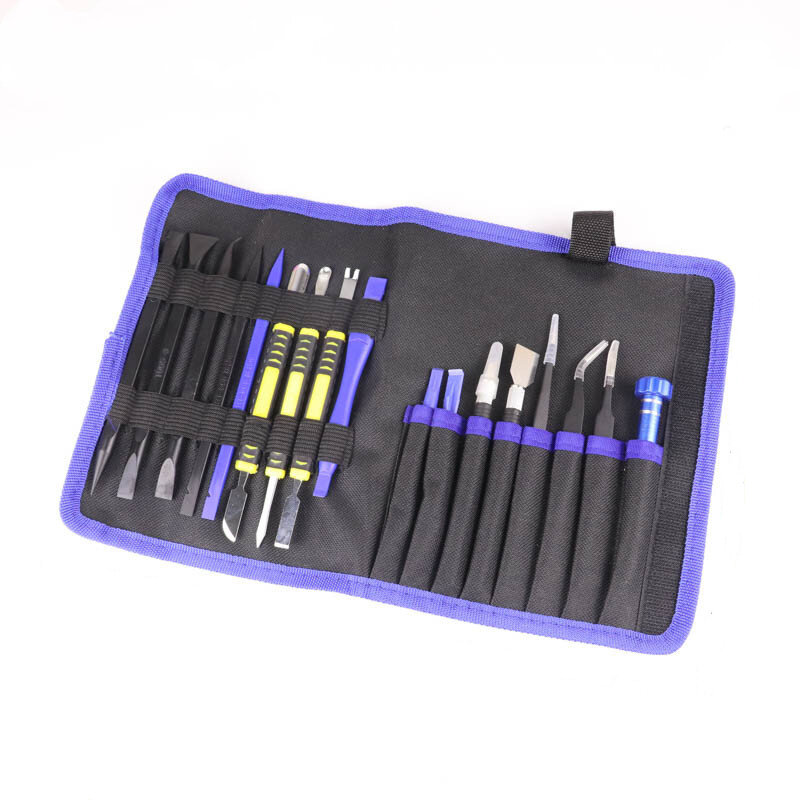 

KGX K-1102 17 in 1 Professional Pry Opening Tool Cell Phone Repair Tool Kits With 5 in 1 Screwdriver for iPad Tablet Lap