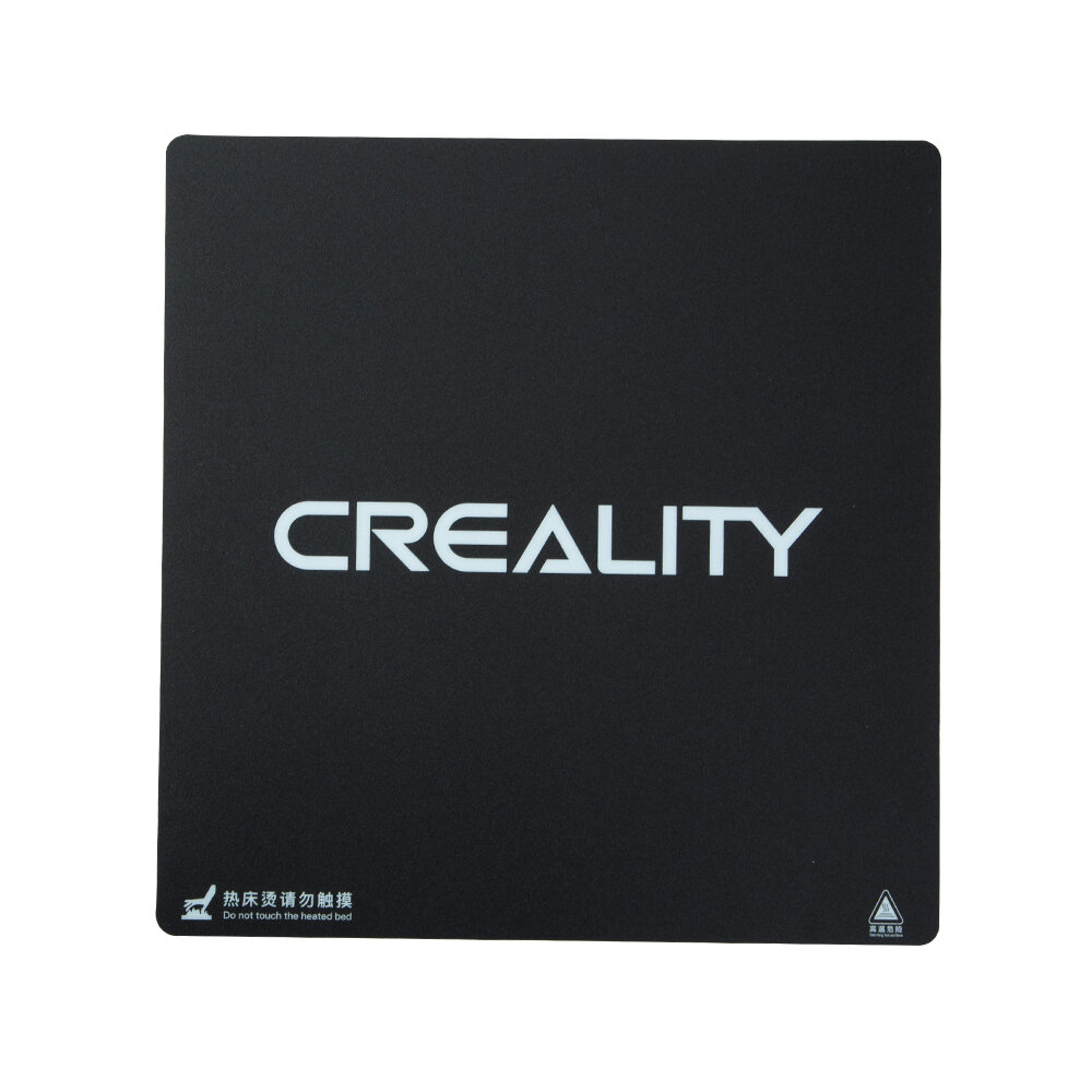 ملصق Creality 3D® 235 * 235 * 1 مللي متر شعار جديد بلوري مسخن السرير الساخن مع دعم 3M لجزء طابعة ثلاثية الأبعاد Ender-3/