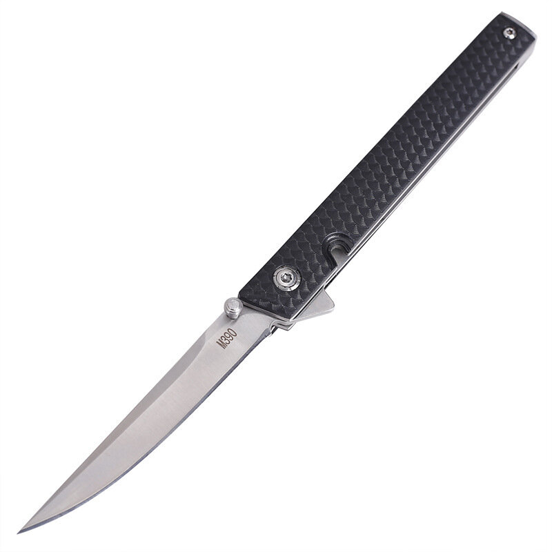 

XANES® M390 Стальной складной длинный нож Mini EDC Tactical Knife Pocket Survival Набор с зажимом для Кемпинг Охота на п