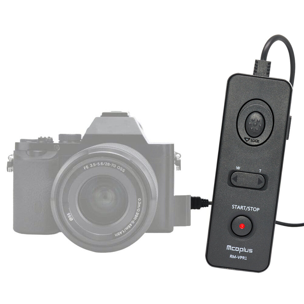 

Mcoplus MCO-RM-VPR1 Shutter Release Remote Control for Sony A6100 A6400 A6500 A6600 A6300 A7III A7II A9 A7 A7S A7R RX100