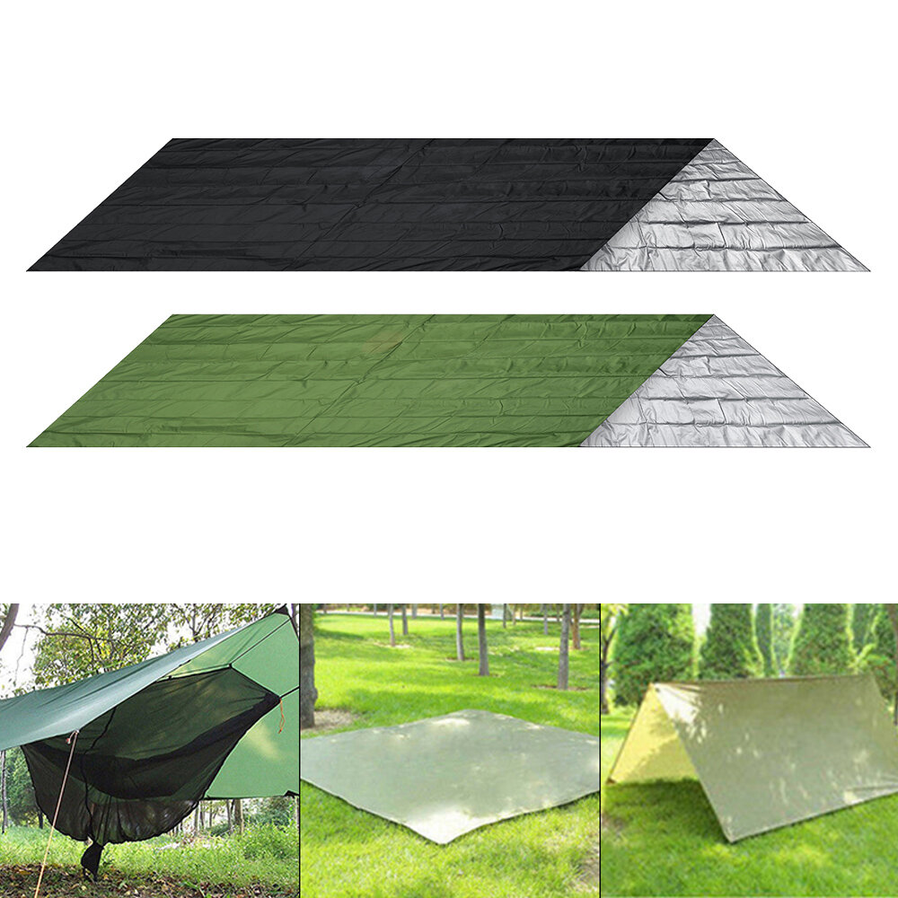 Размер 3х3,5 м Зонт от солнца Водонепроницаемый Многофункциональная палатка Крышка для гамака Пикник-мат Открытый кемпинг