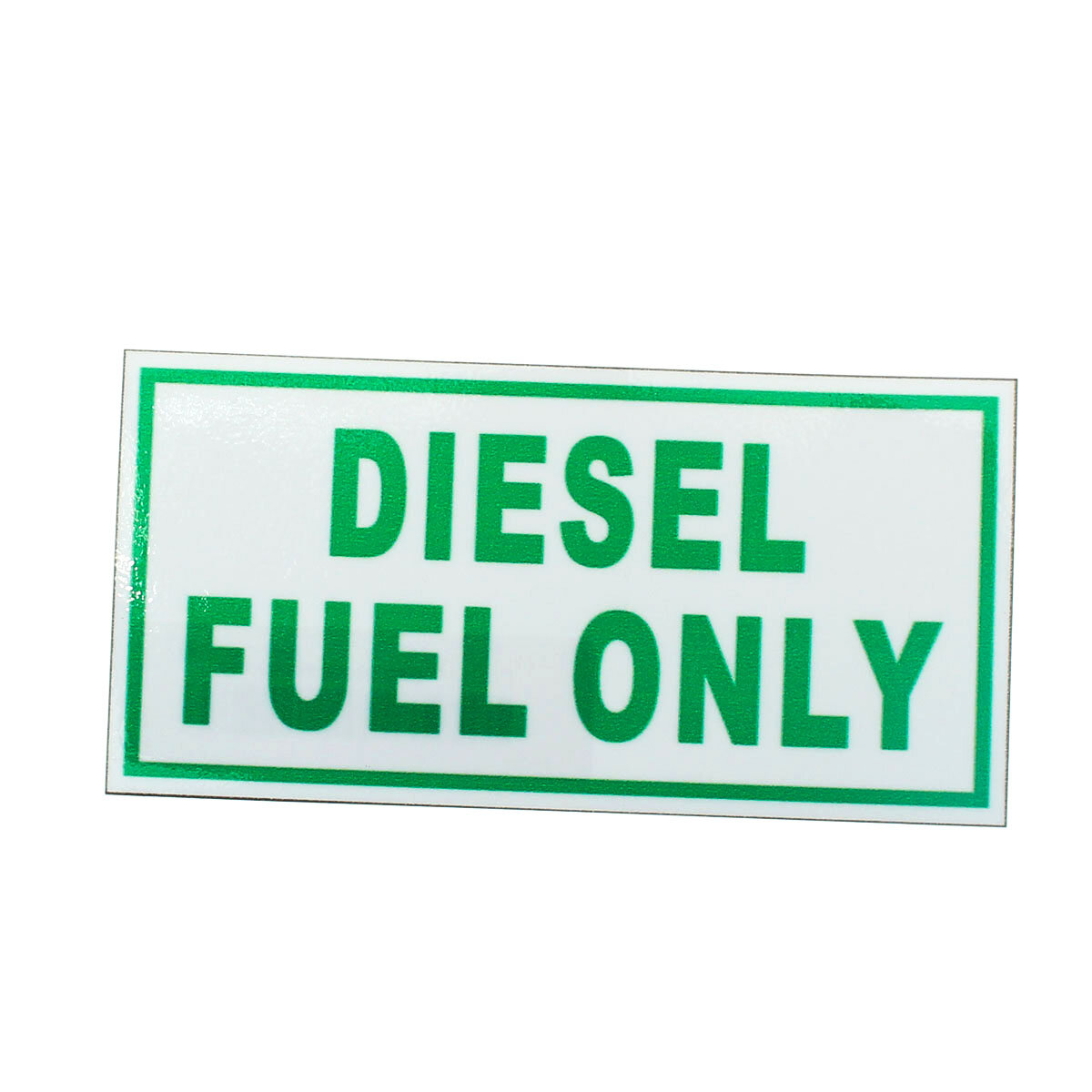 

64*125mm Diesel Fuel Only Vinyl Self-adhensive Sticker Label Waterproof SIGNS VAN CAR TAXI