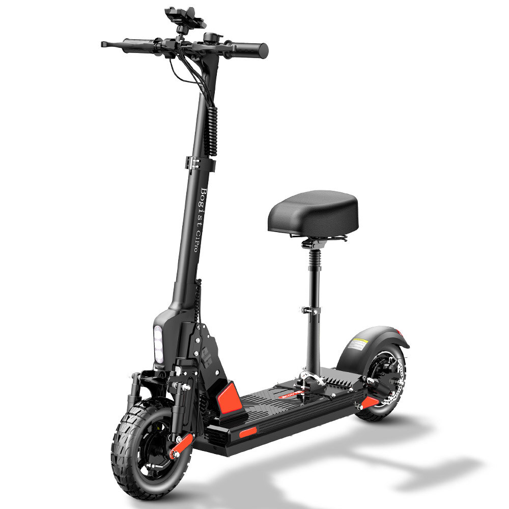 [EU DIRECT] BOGIST C1 Pro 13Ah 48V 500W 10inch Folding Moped Electric Scooter 40-45KM Mileage Range 150KG Max Load with