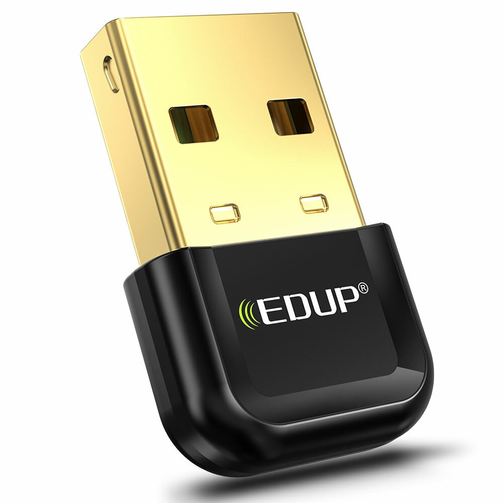 EDUP Bluetooth 5.3 Adapter Transceiver Audio USB-dongle-adapter voor PC Computer Toetsenbord Luidspr