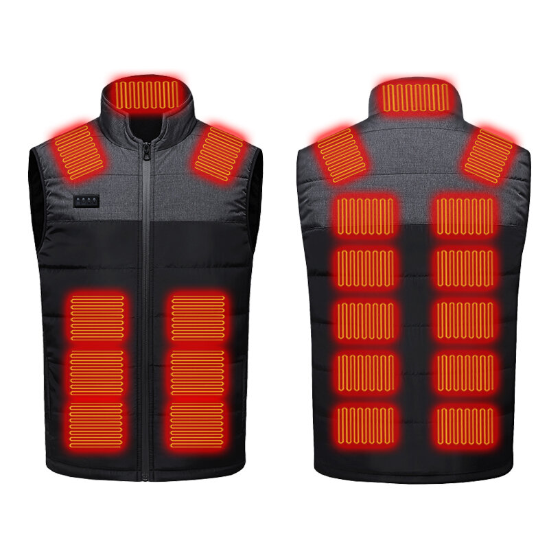 

Motorcycle Smart 21 Areas Zone Heated Heated Vest Three Levels Of Temperature Adjustment Electric Heating Vest Protectio