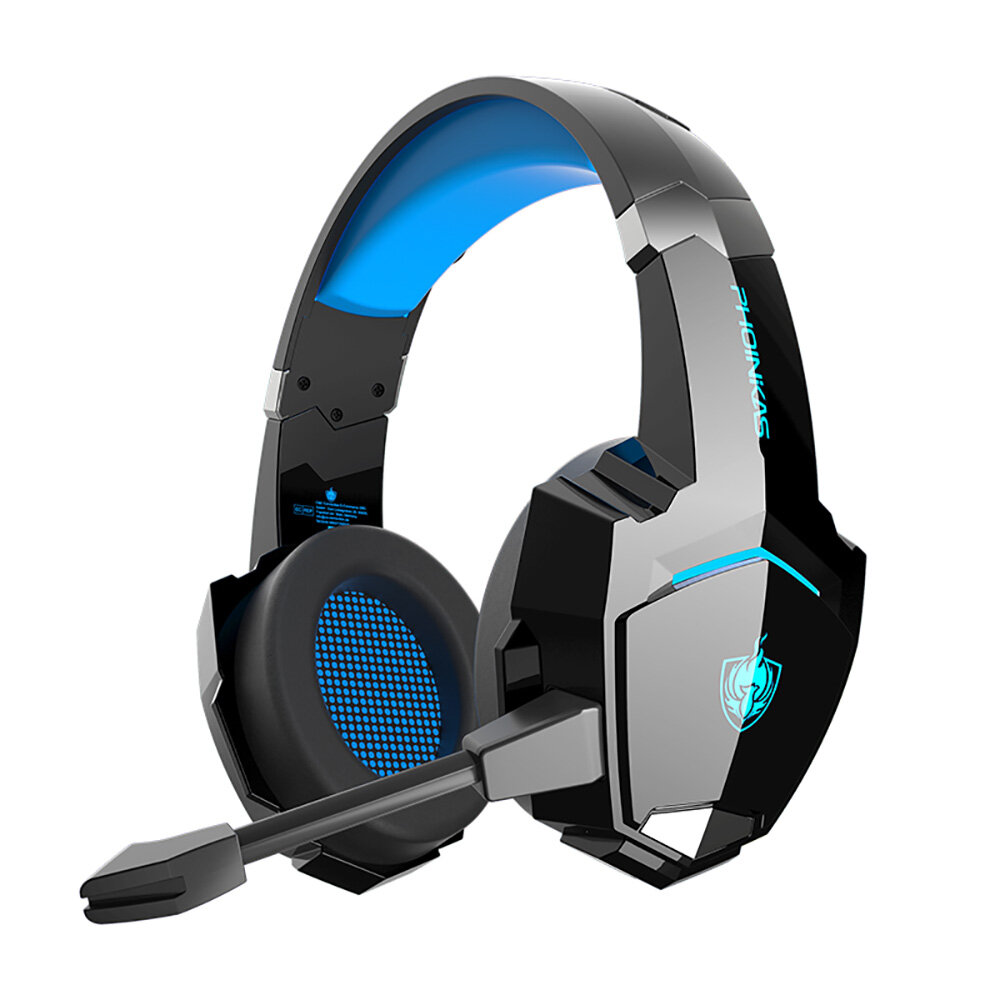 

KOTION EACH G9000BT Headset Dual Mode bluetooth Wireless&USB Wired Noise Canceling Microphone LED Light Handsfree Gaming