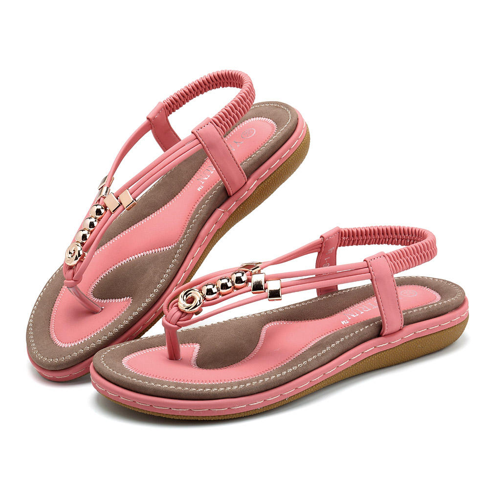 48% OFF on US Size 5-13 Bohemian Comfortable Casual Flat Sandals