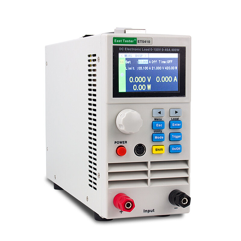 

ET5410 Professional DC Electronic Load Programmable Digital Control Battery Capacity Tester Electronic Loads 400W 150V 4