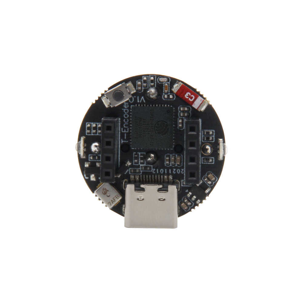 LILYGO? TTGO T-ENCODER ESP32 RGB LED Ring Encoder Ondersteunt T-U2T Downloader ESP32 Nodemcu WiFi Bl