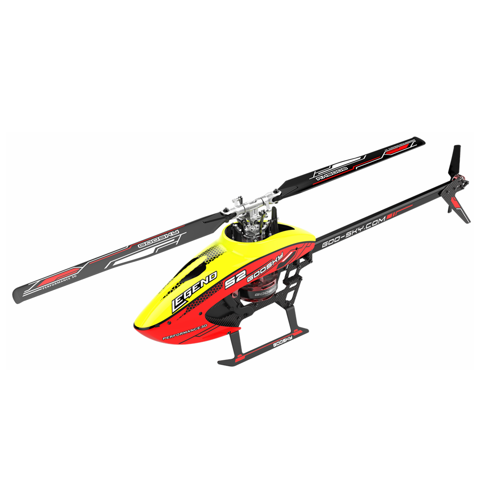 GOOSKY S2 6CH 3D Aerobatic Dual Brushless Direct Drive Motor RC Helicopter BNF with GTS Flight Contr