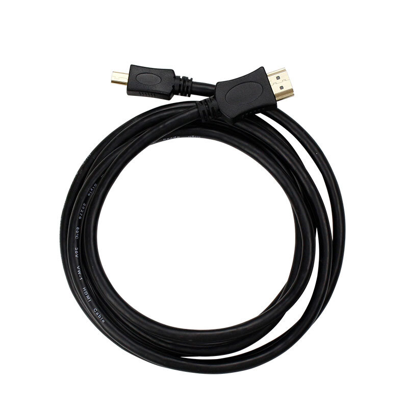 YAHBOOM? Micro-HDMI-naar-HDMI-kabel 4K Data Transfer Monitor-kabel voor Raspberry Pi 4B