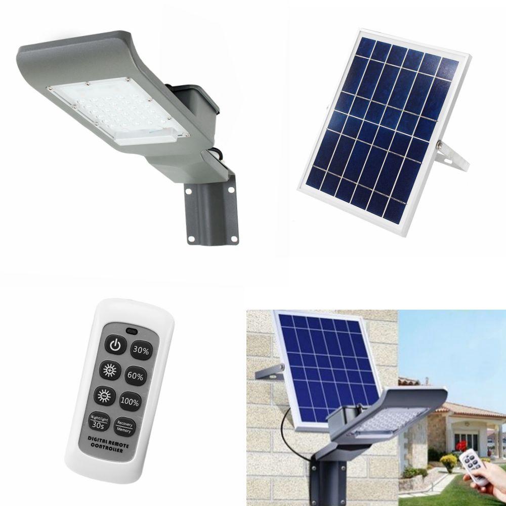 20W Waterproof 20 LED Solar Light with Long Rod Light/Remote Control Street Light for Outdoor