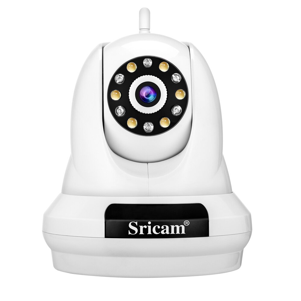 Srihome SP018 5MP QHD Draadloze 2.4G 5G WIFI Dual Band WIFI Auto Tracking PTZ IP Camera 360 ? Rotati
