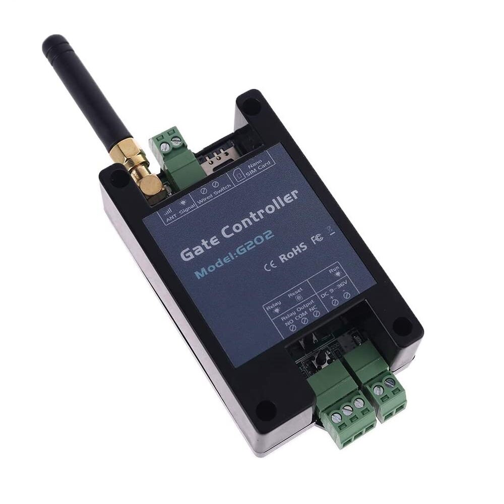 G202 GSM 3G 4G Upgrade Gate Opener Relais Schakelaar Afstandsbediening Deur Toegang Schakelaar Draad
