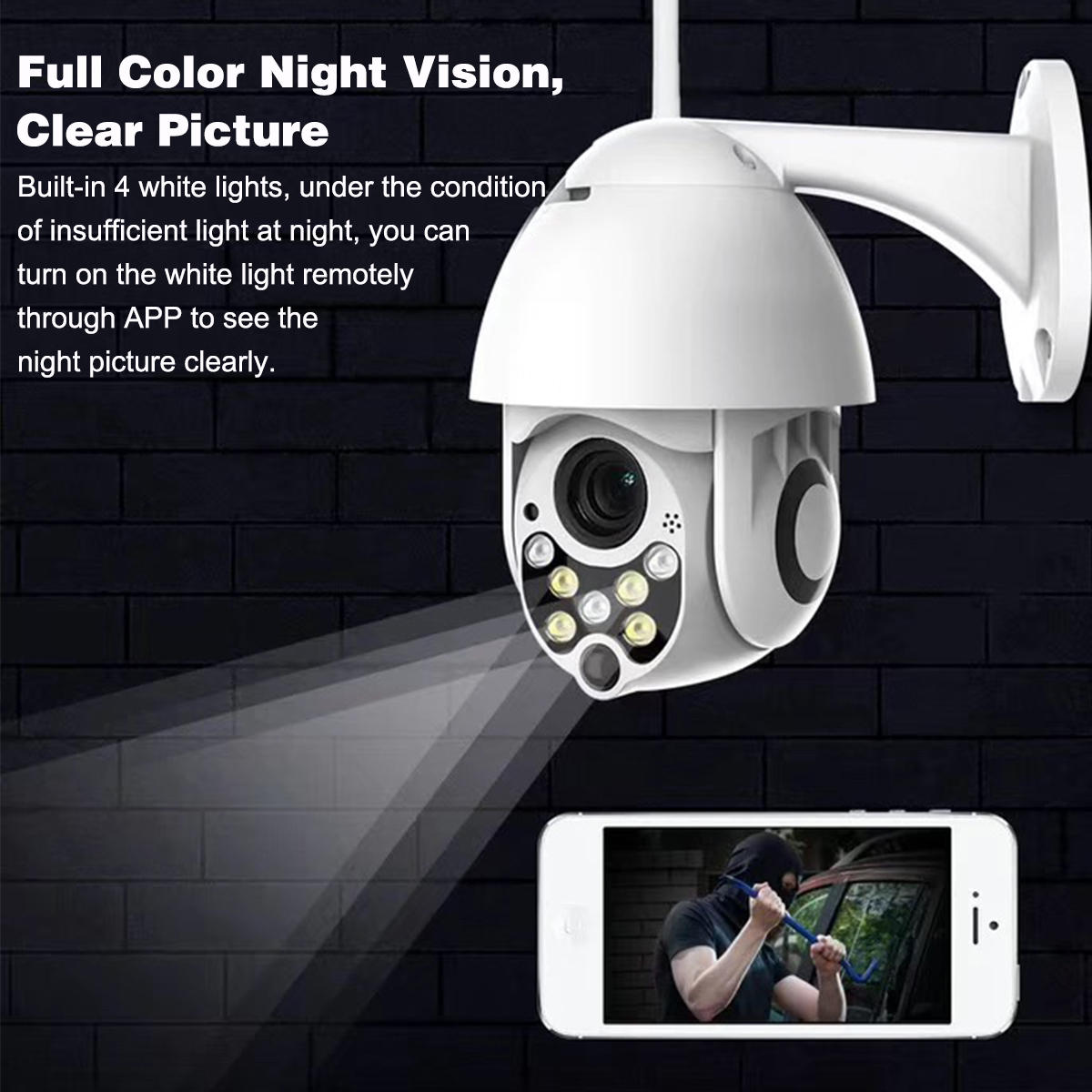 night vision security camera wifi