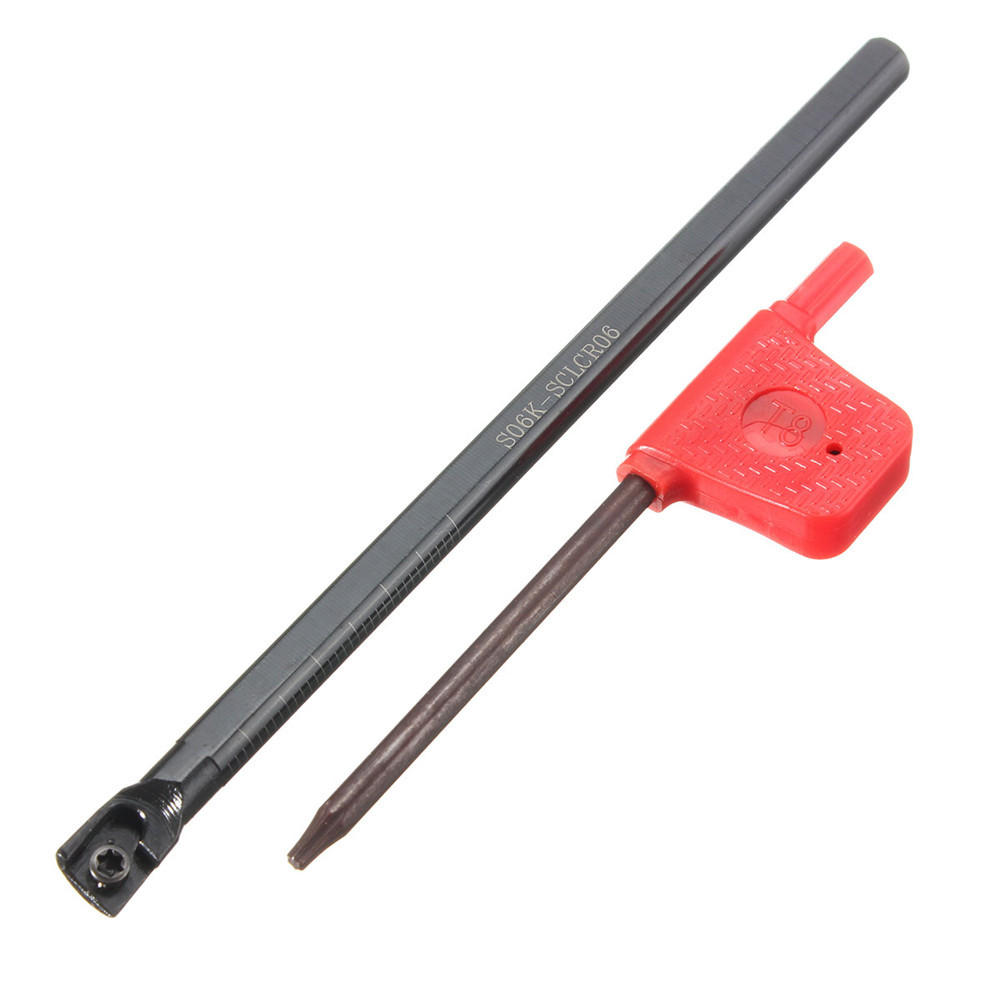 

S06H-SCLCR06 6x100mm Boring Bar Turning Tool holder for CCMT0602 Insert