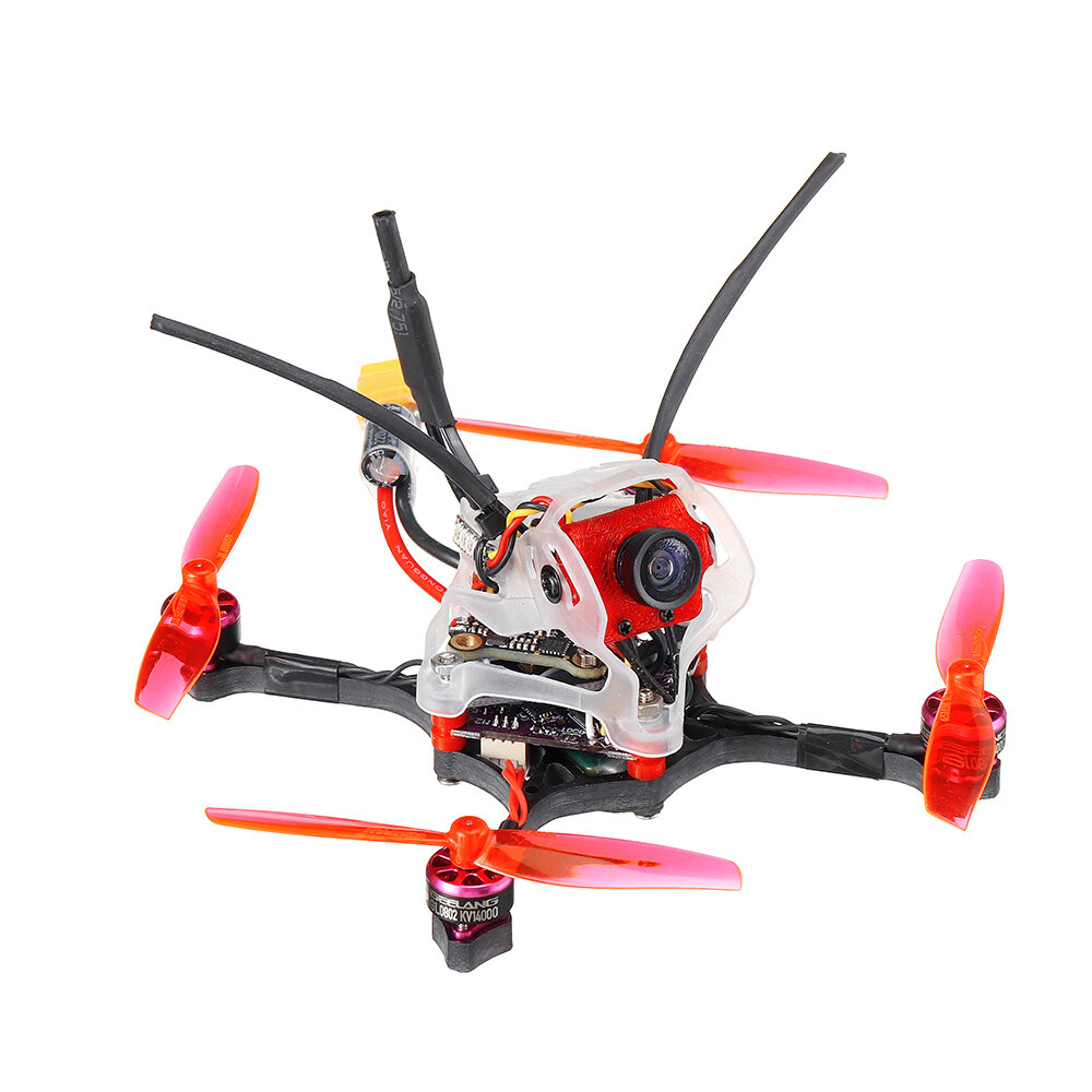 35g GEELANG WASP V2 100 mm wielbasis Spelen F4 Whoop 2S FC 4 in 1 ESC tandenstoker FPV Racing drone 