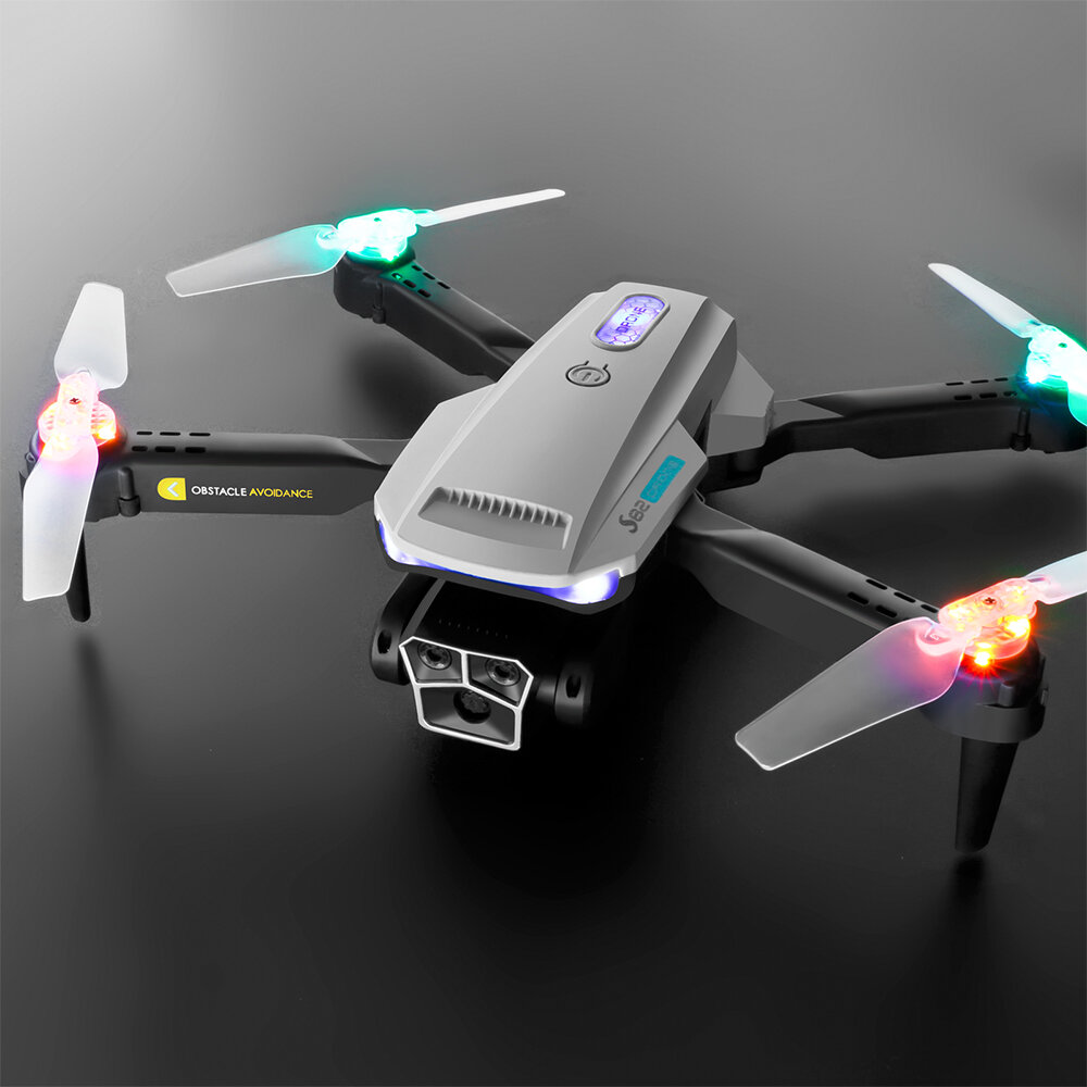 YLR/C S98 Three Camera Vertical Shoot WiFi FPV with 3 HD Lens LED Breath Light Controlled 360° Obstacle Avoidance Optica