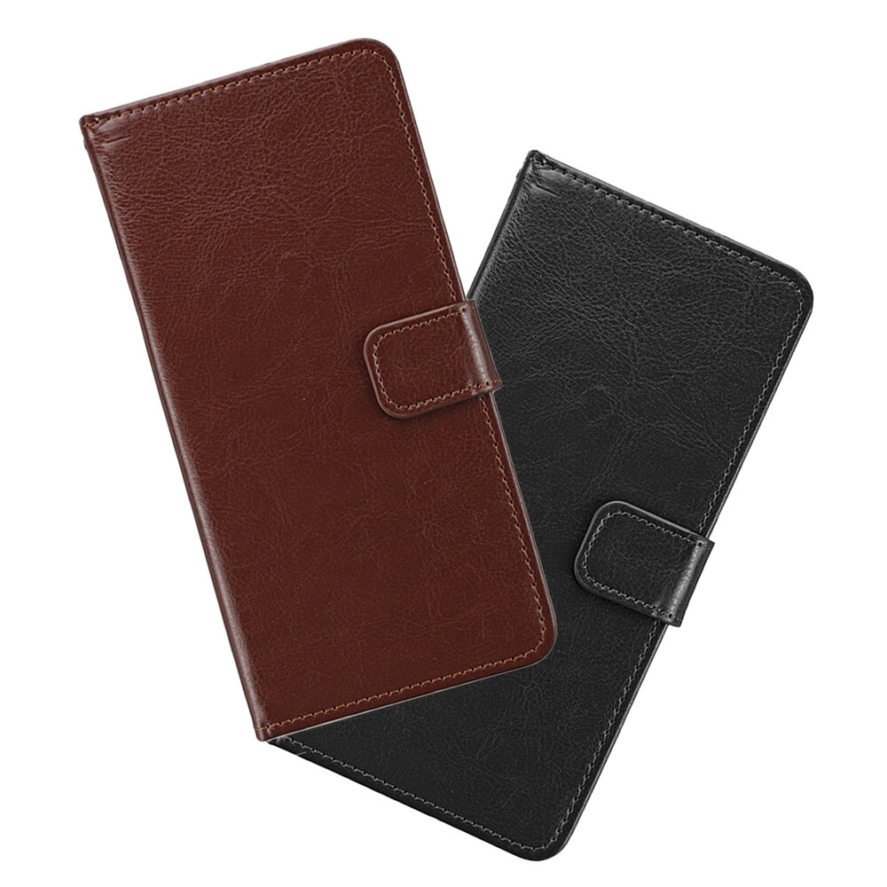 Bakeey Magnetic Flip with Multiple Card Slot Foldable Stand PU Leather Shockproof Full Cover Protect
