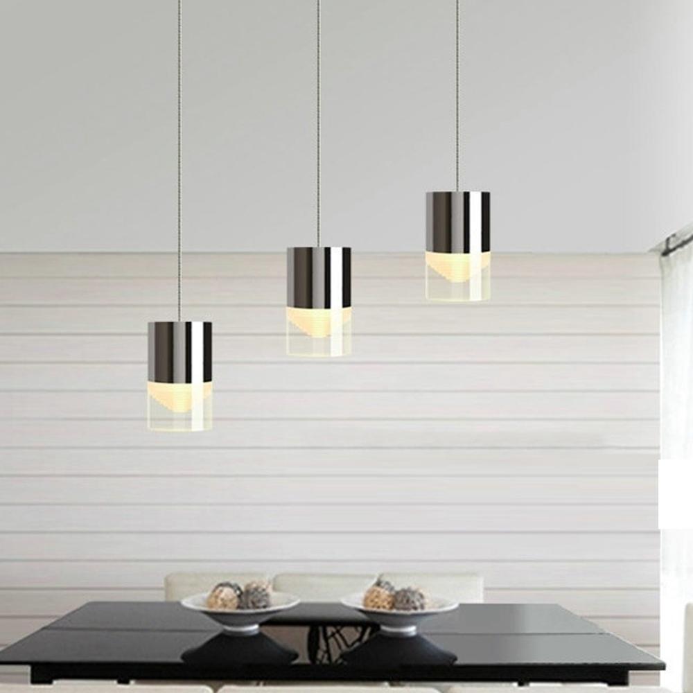 Modern Acrylic LED Chandelier Pendant Lamp Ceiling Light for Bar Living Room Decor AC85V-265V