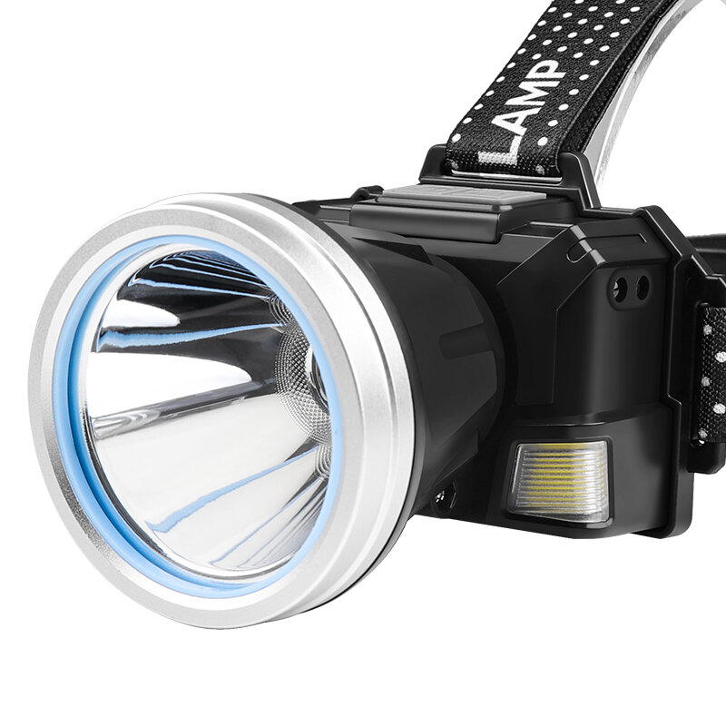 30W White LED Sensor HeadLamp Strong Head Light USB-C Charging Induction Headlight Supports Output Long-Range Headlight