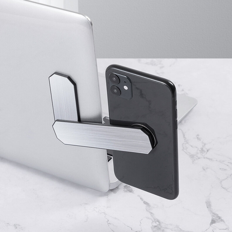 Bakeey Dual Monitor Display Magnetische Aluminium Macbook Stretching Side Houder voor iPhone 13 POCO