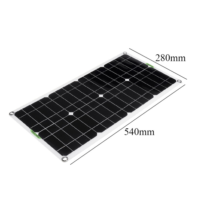 

LEORY 40W 18V Solar Panel Kit Complete USB Monocrystalline Flexible Power Bank Solar Charger for Car RV Boat Smartphone