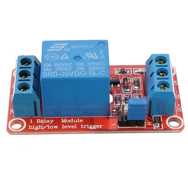 

3Pcs 5V 1 Channel Level Trigger Optocoupler Relay Module Geekcreit for Arduino - products that work with official Arduin