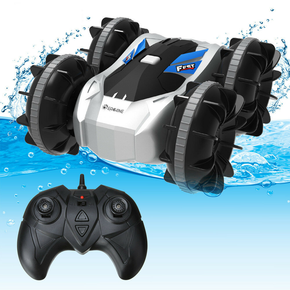 Eachine EC21 RTR Two In One 2.4G Waterproof Stunt RC Car Vehicles Amphibious Models Kids Child Toys