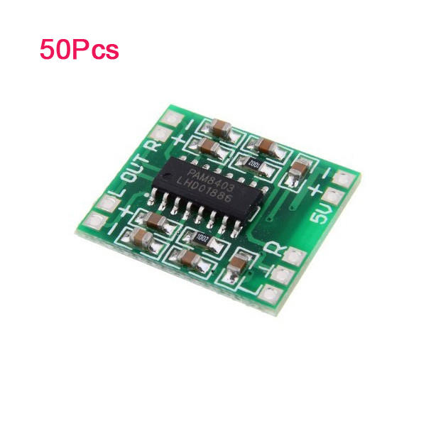 50pcs PAM8403 Miniatuur Digitale USB Power Amplifier Board 2.5V - 5V