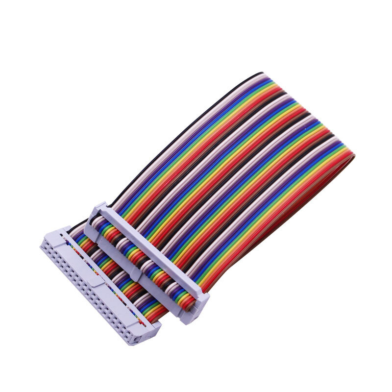 

YAHBOOM® 40Pin GPIO Flat Rainbow Ribbon Cable for Raspberry PI 4B/3B+/ZERO/W