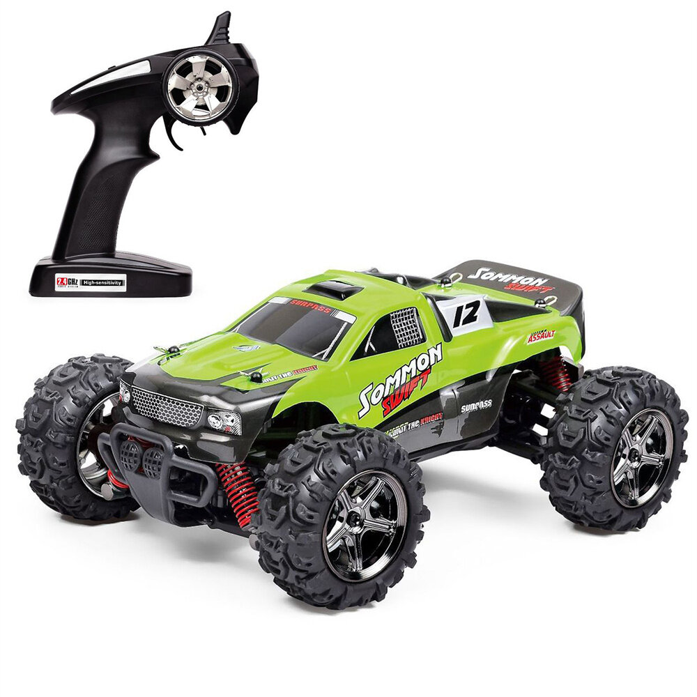1/24 RC Racing Car 2.4G 4WD 40KM/H High Speed RC Crawler Monester Full Proportional Remote Control RC Vehicle Model for Kids and Adults