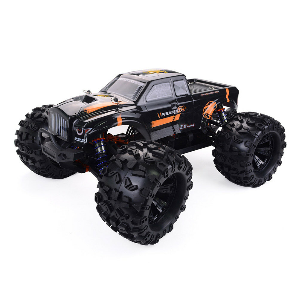

ZD Racing MT8 Pirates3 1/8 2.4G 4WD 90km/h 120A ESC Brushless RC Car Metal Chassis RTR Model