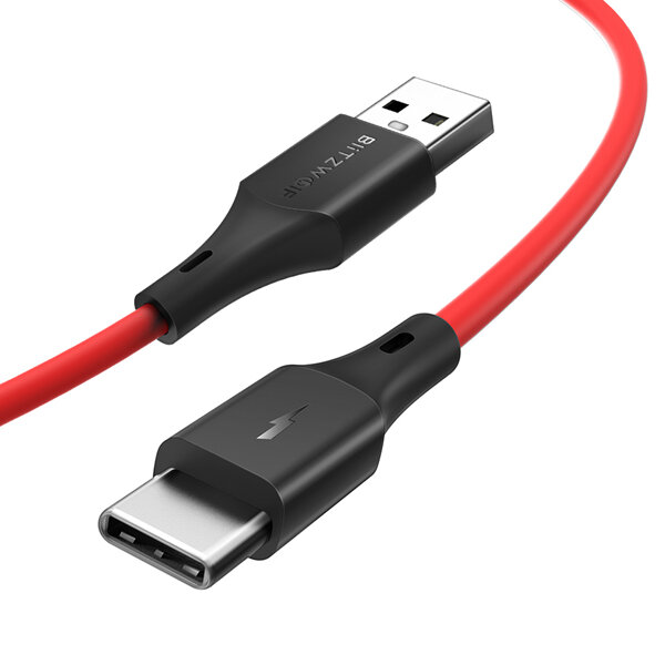 BlitzWolf® BW-TC14 3A USB Type-C Cable de Datos de Carga 3.28ft / 1m para Oneplus 6 Xiaomi Mi8 Mix 2s S9 +