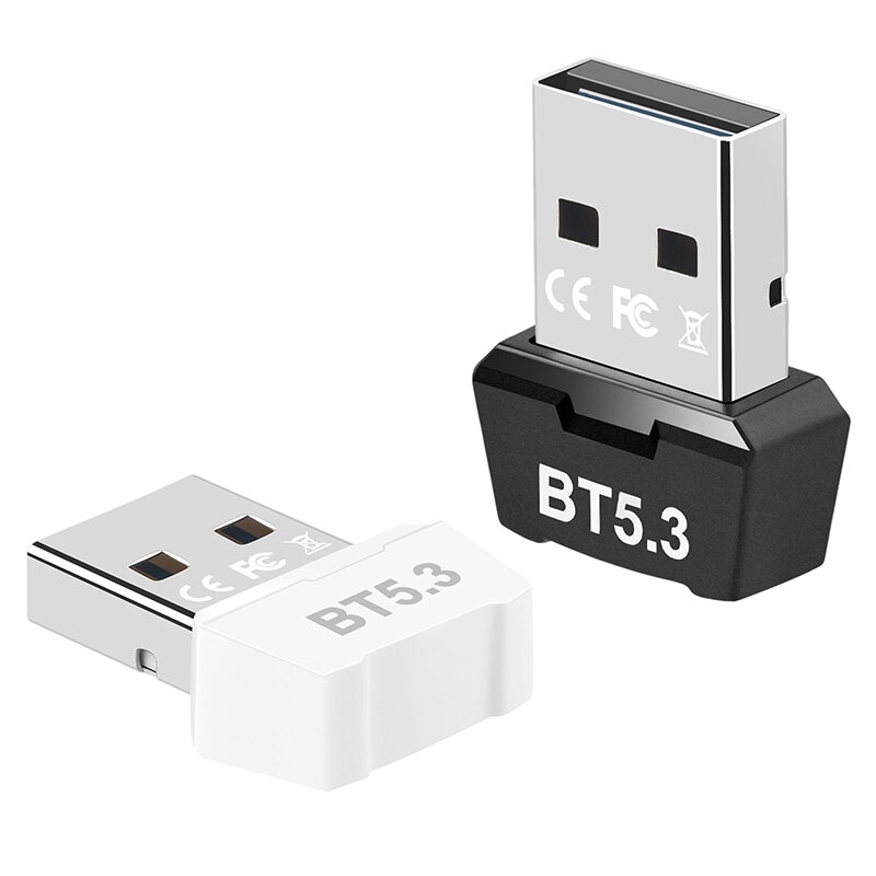 

USB bluetooth 5.3 адаптер беспроводной BT Приемник ключ высокоскоростной передатчик мини bluetooth USB адаптер для порта