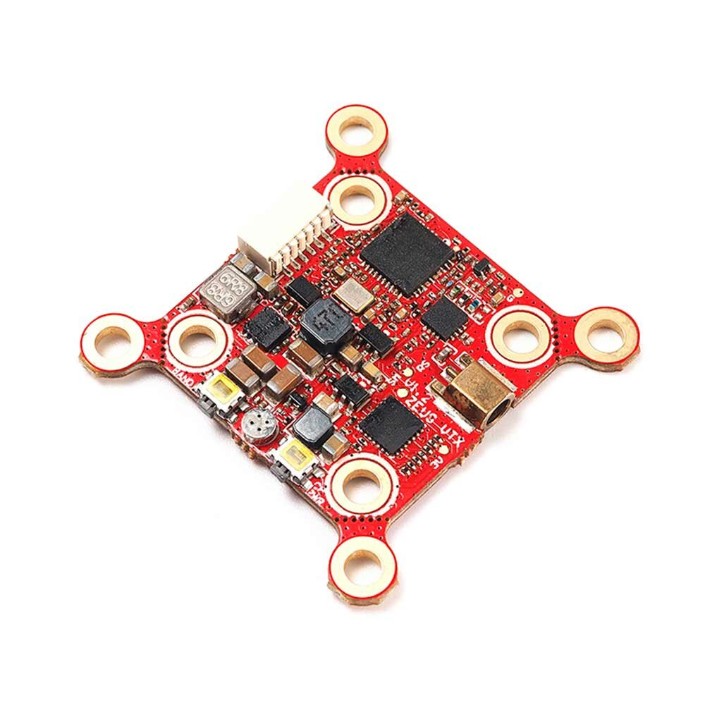 HGLRC Zeus VTX 5.8G 40CH PIT/25/100/200/400/800mW Smart Mounting 20*20mm/30*30mm FPV Transmitter Built-in Microphone For FPV RC Racing Drone