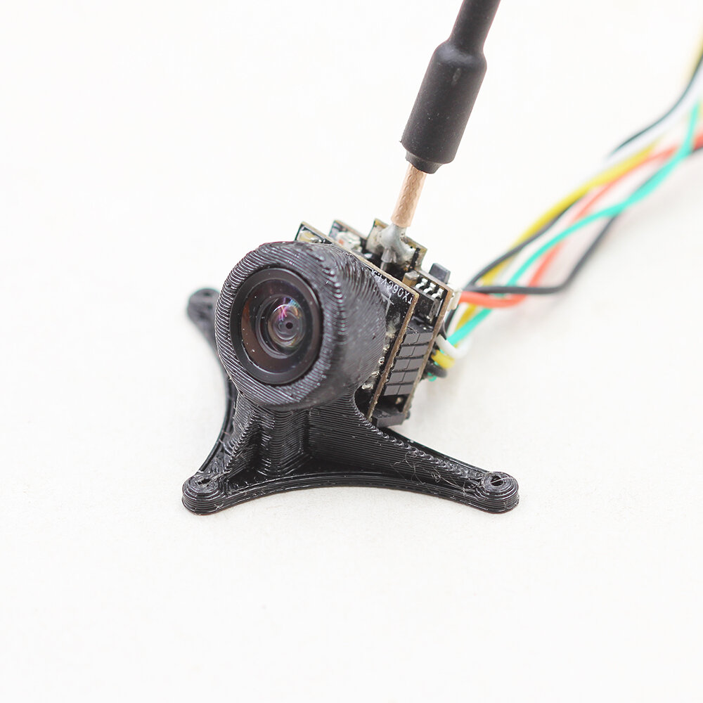 QY3D 25 Degree Ultralight 10mm Camera Bracket AIO 25mm Flight Controller Mount for FPV RC Drone
