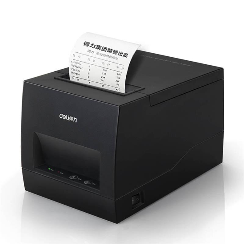 Deli DL-886A 886B Thermal Barcode Printer Receipt Printer Self-adhesive Label Printer QR Code Trademark Sticker Clothing
