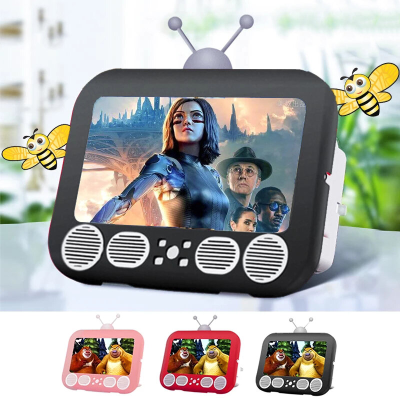 Bakeey Retro 14 inch 3D Telefoonscherm Vergrootglas Oogbescherming Filmvideo Schermversterker voor i