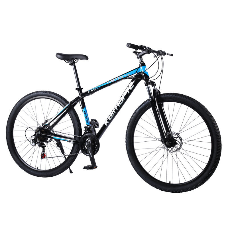 [EU Direct] KAIMARTE 27.5 Inch 21-Speed Mountain Bike Aluminum Alloy Frame 160 Cassette Brake Disc Road Bicycle