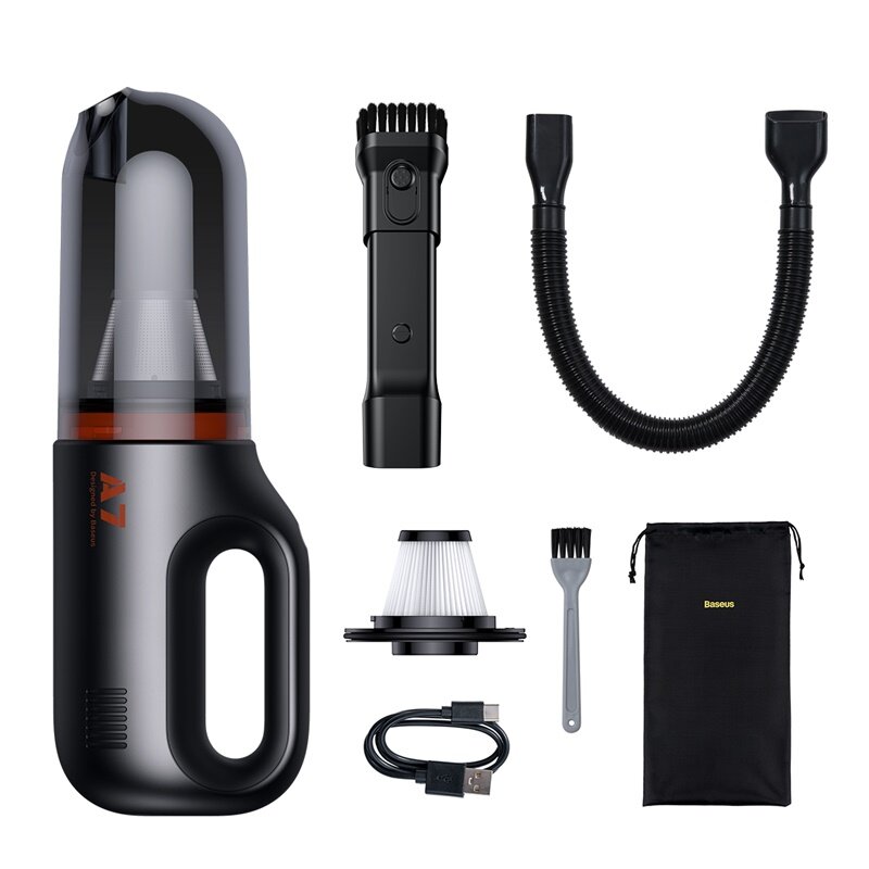 Baseus A7 Wireless Car Vacuum Cleaner 6000Pa Suction Force 500ml Dust Capacity for Vehicle Cleaner Auto Cleaning Car Acc