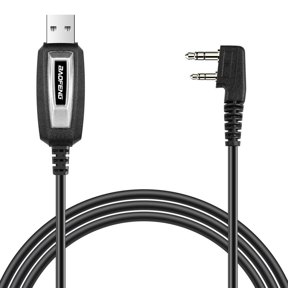 

BAOFENG 2-контактный разъем USB кабель для программирования для Walkie Talkie UV-5R BF-888S для Kenwood Wouxun Walkie Ta
