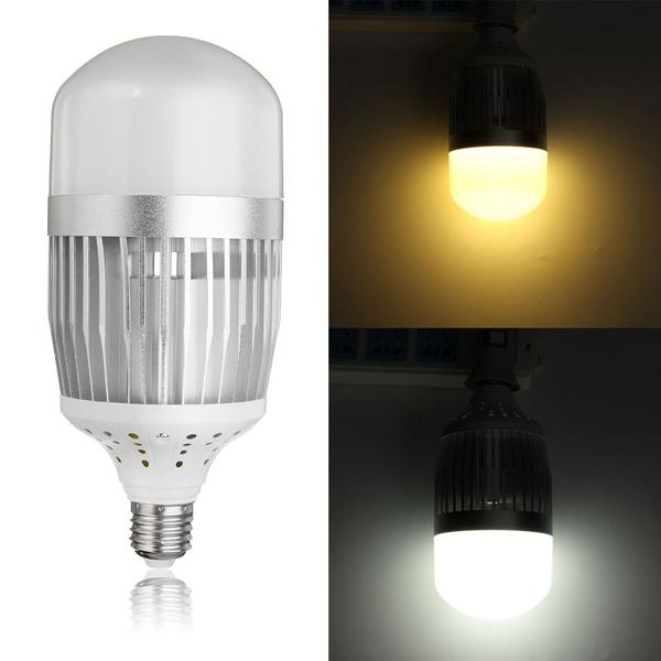 E27 50W SMD3030 30LEDs 100LM/W Warm White Pure White High Bay Light Bulb Factory Lamp AC85-265V